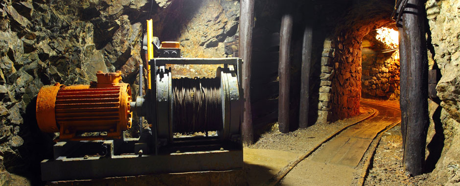 Eingang einer Mine